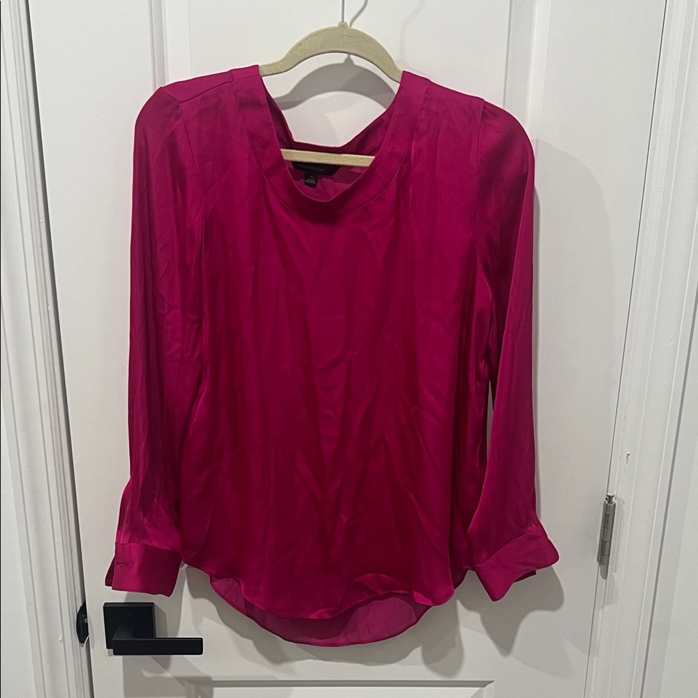 Banana Republic Fuchsia Blouse